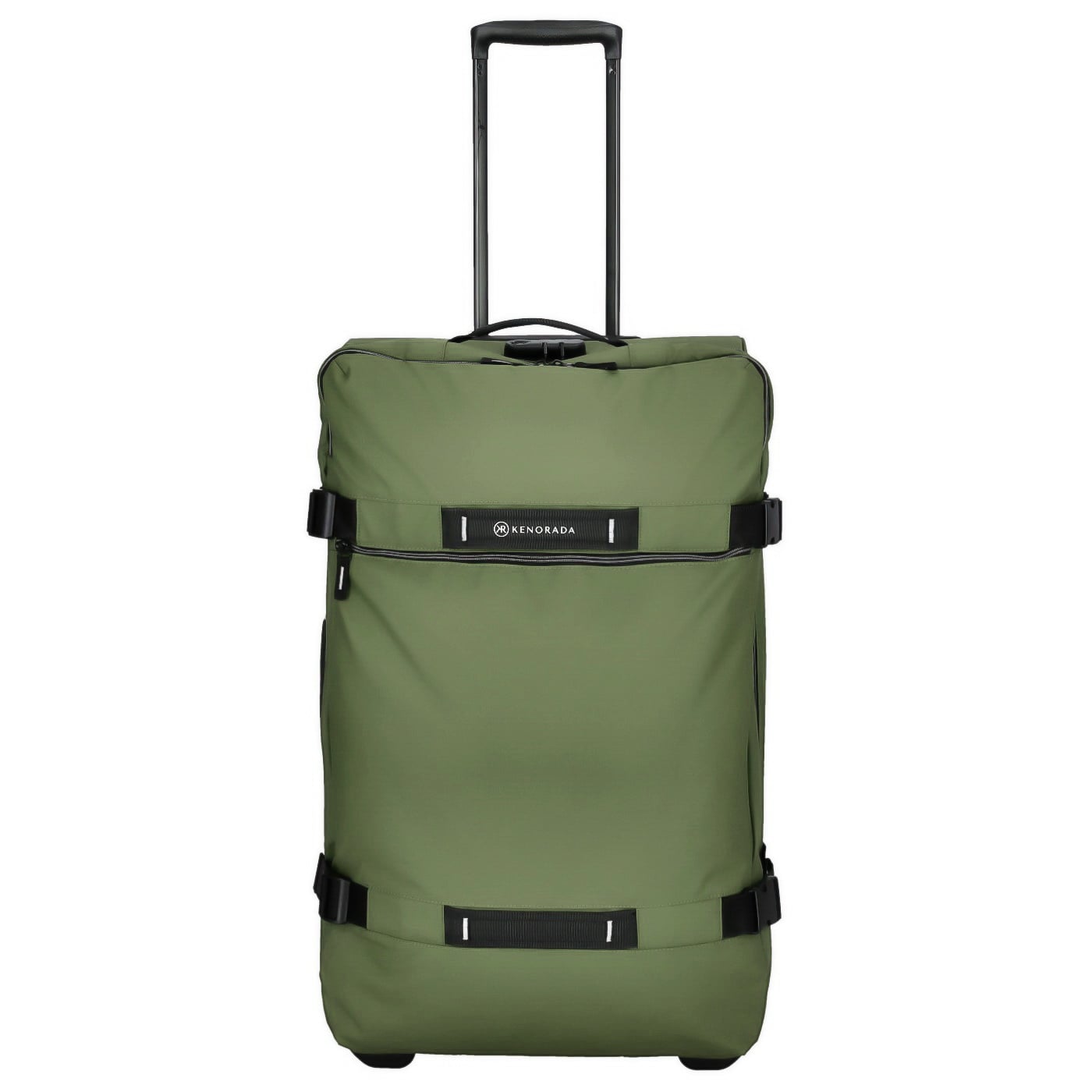 KENORADA Reisetasche mit Rollen RT31 Rucksackfunktion L khaki
