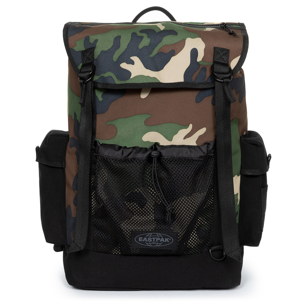 Eastpak Laptoprucksack Obsten W071 roothed camo, gruen aus Polyester