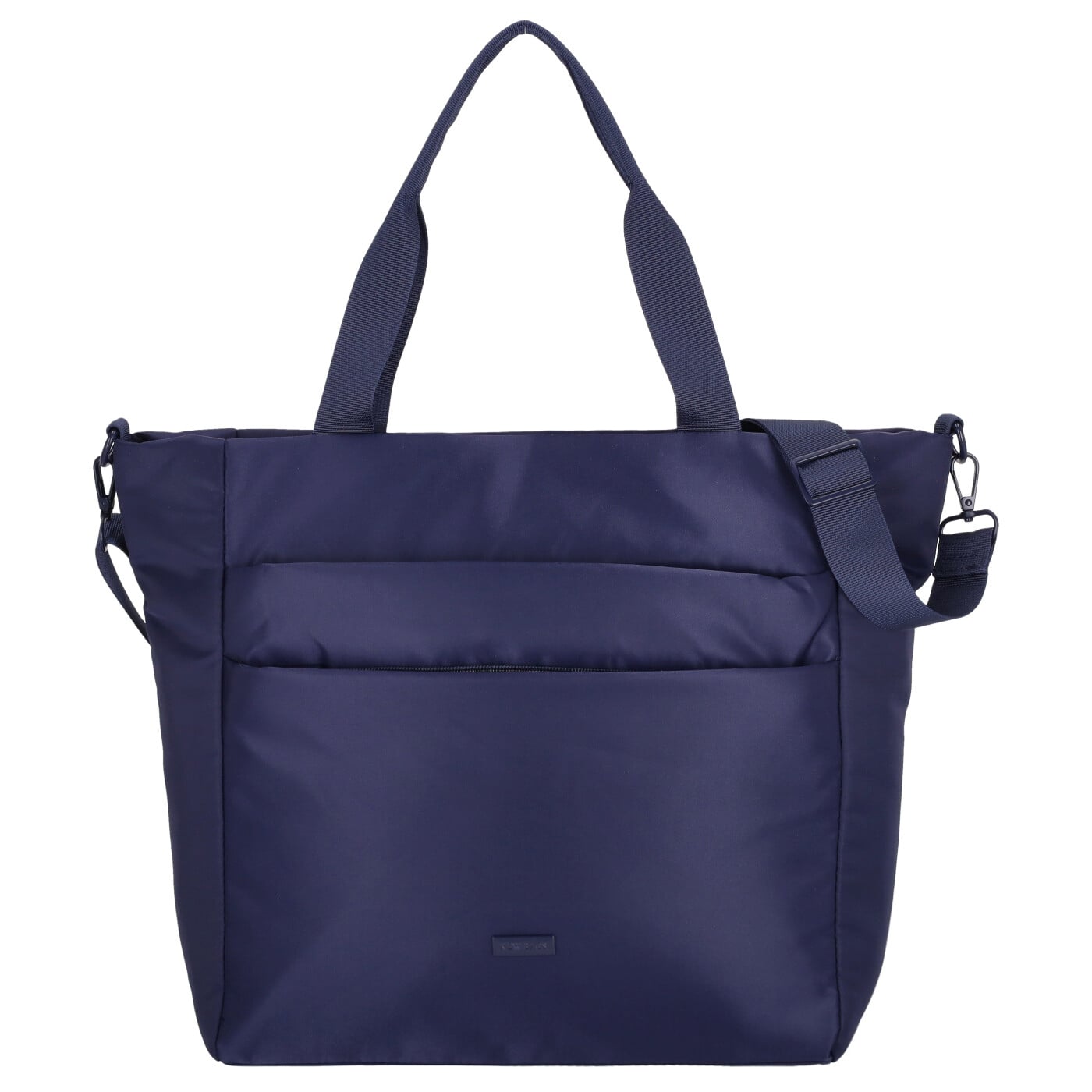 New Bags Shopper NB-9133 navy, Damen Handtasche blau aus Nylon