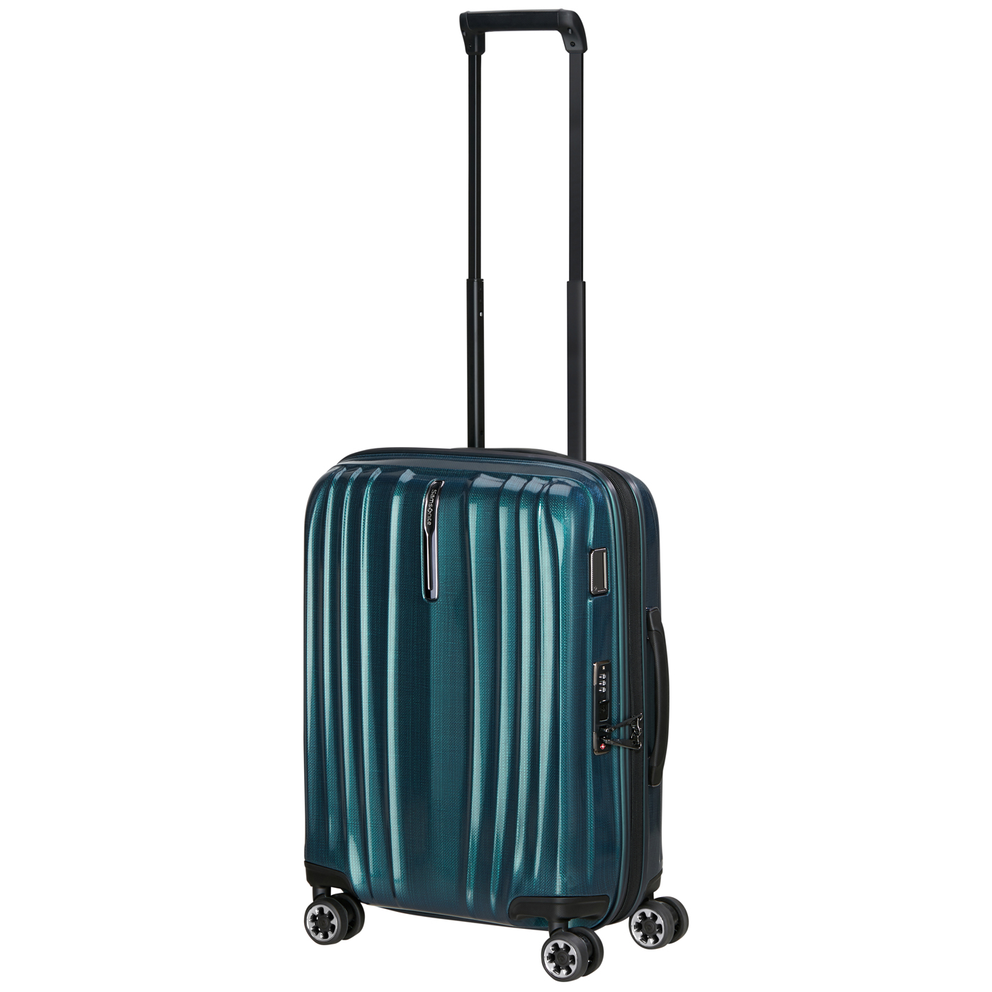 Samsonite Handgepäckkoffer Nexis Spinner Exp. 55Cm Deep Petrol