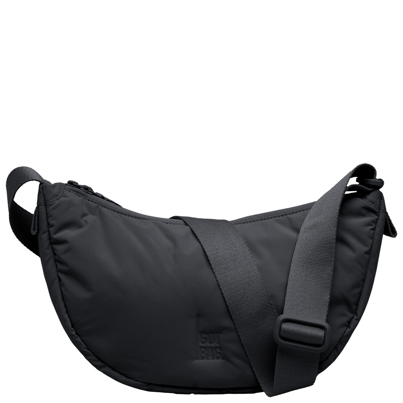 GOT BAG Umhängetasche Cloud Moon Bag Small Monochrome Edition black, Damen Handtasche schwarz aus Nylon