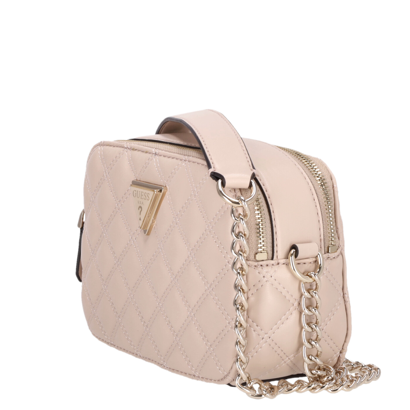 Guess Umhängetasche Giully Camera Bag light beige Koffer-to-go