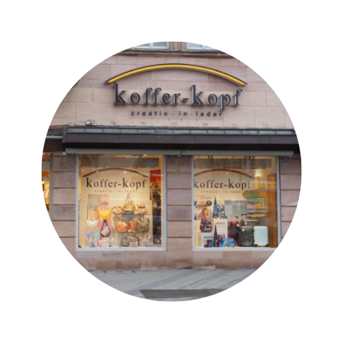 Stores Koffer-Kopf World