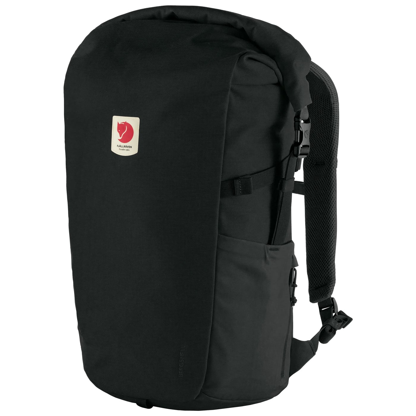 Fjällräven Rucksack Ulvö Rolltop 30l black, schwarz aus Synthetik,