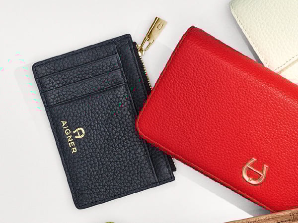 AIGNER Gelbörse Herren Zita black