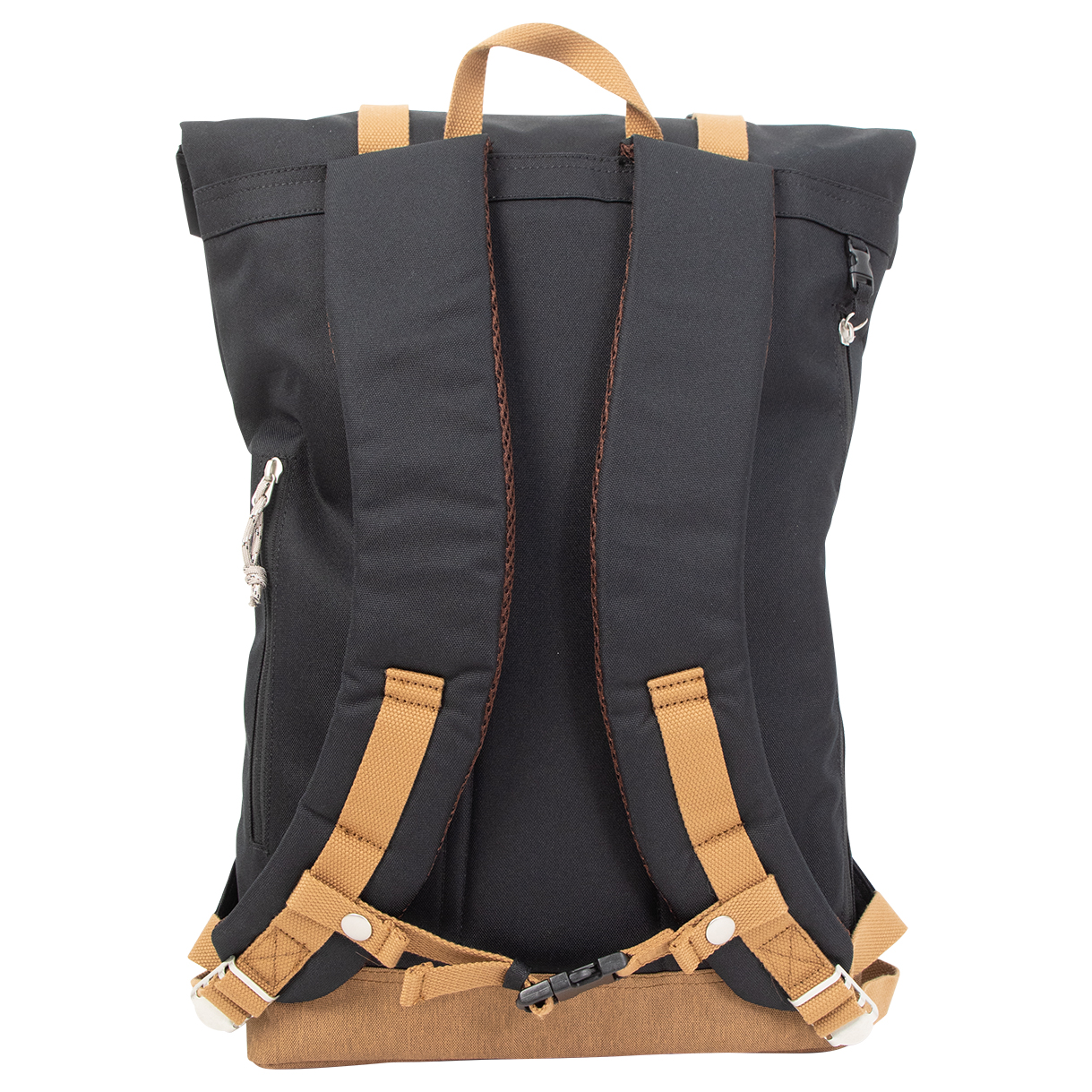 Doughnut Rucksack Christopher Euro Backpack black x khaki | Koffer-to-go
