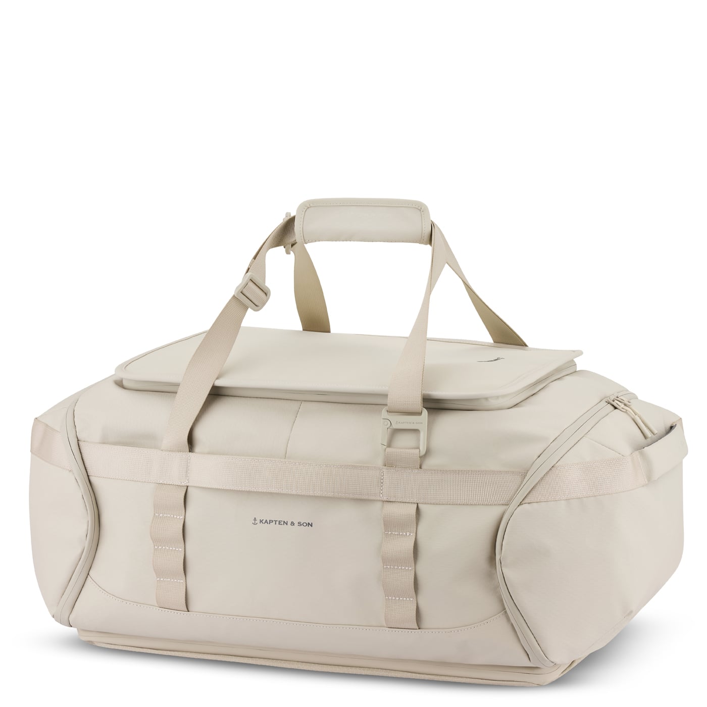 Kapten & Son Weekender Lisbon Duffle Backpack L sandstone