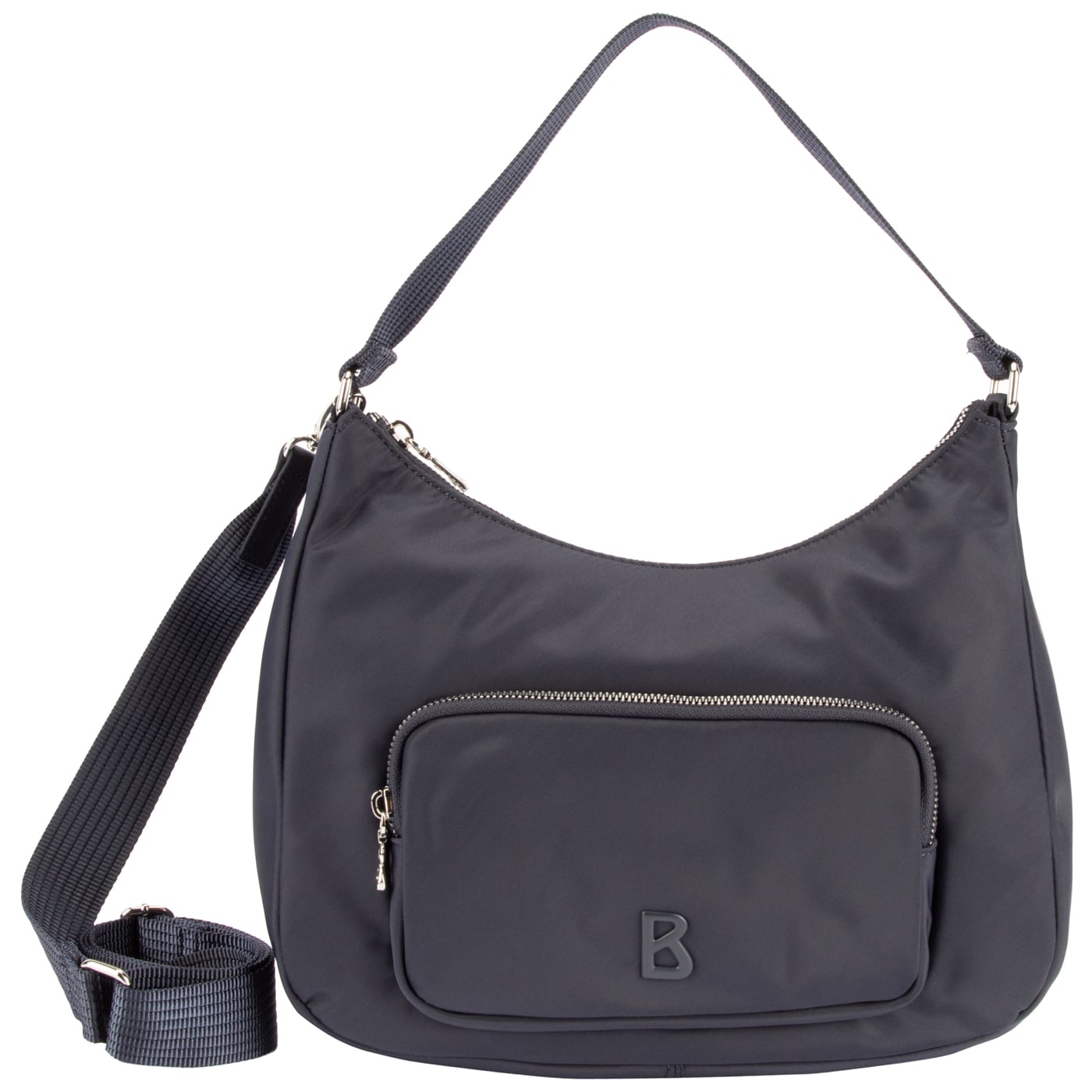 Bogner Beuteltasche Verbier Play 1.0 Pari Hobo MHZ dunkelblau, Damen Handtasche blau aus Polyester