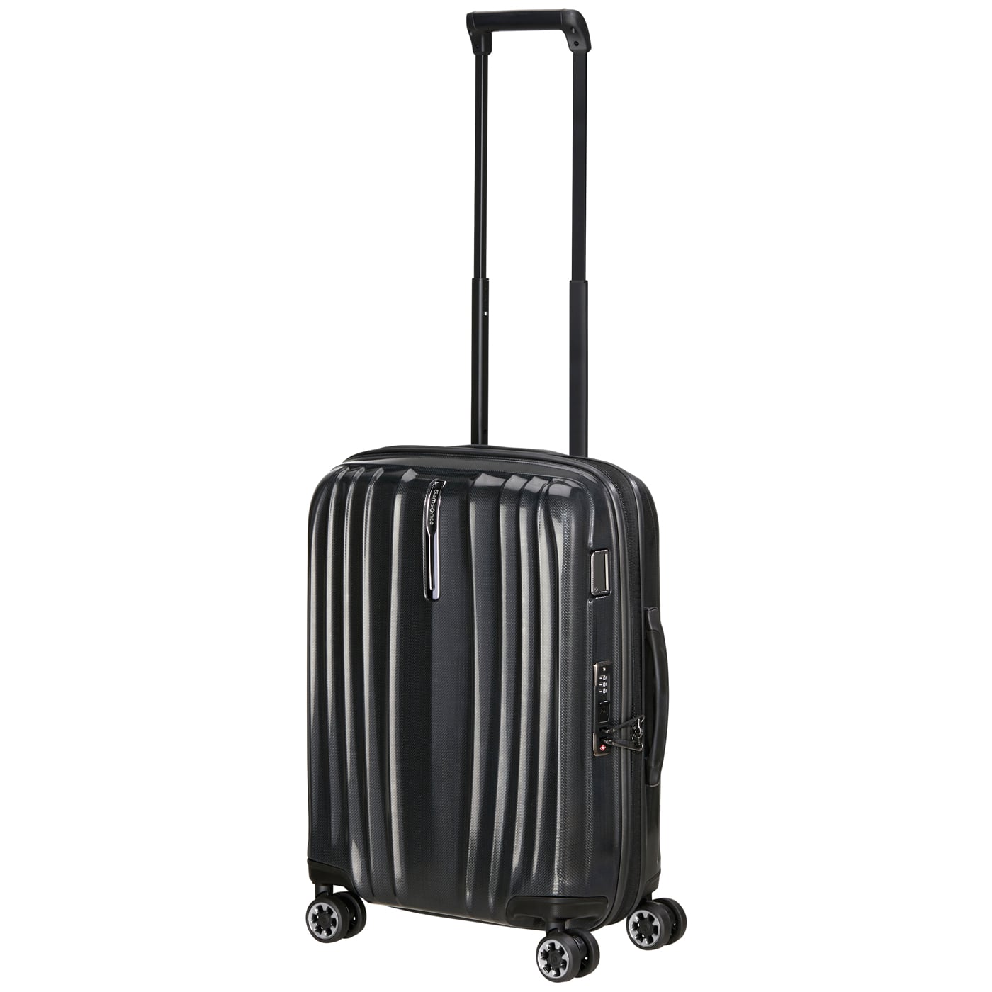 Samsonite 4 Doppelrollen Kabinentrolley S Schwarz 595 - Bild 3