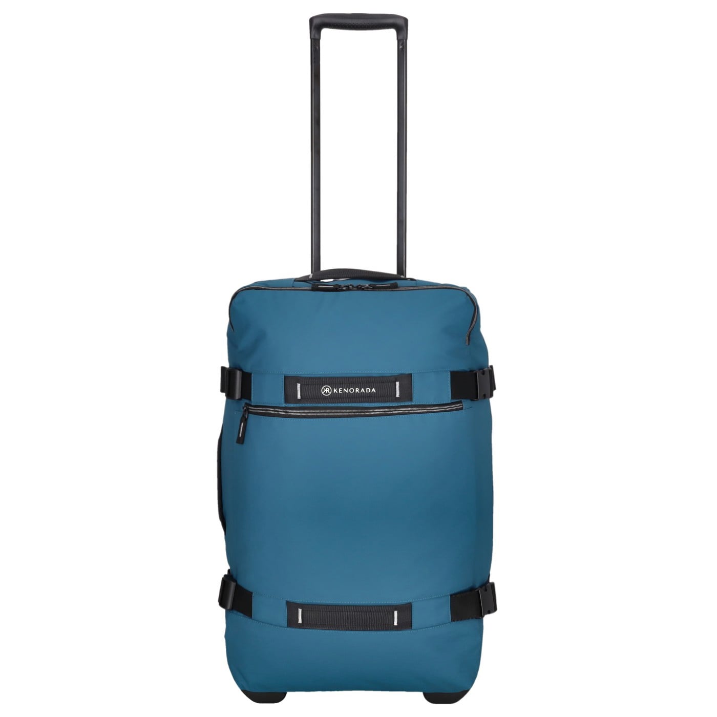 KENORADA Reisetasche mit Rollen RT31 Rucksackfunktion M petrol
