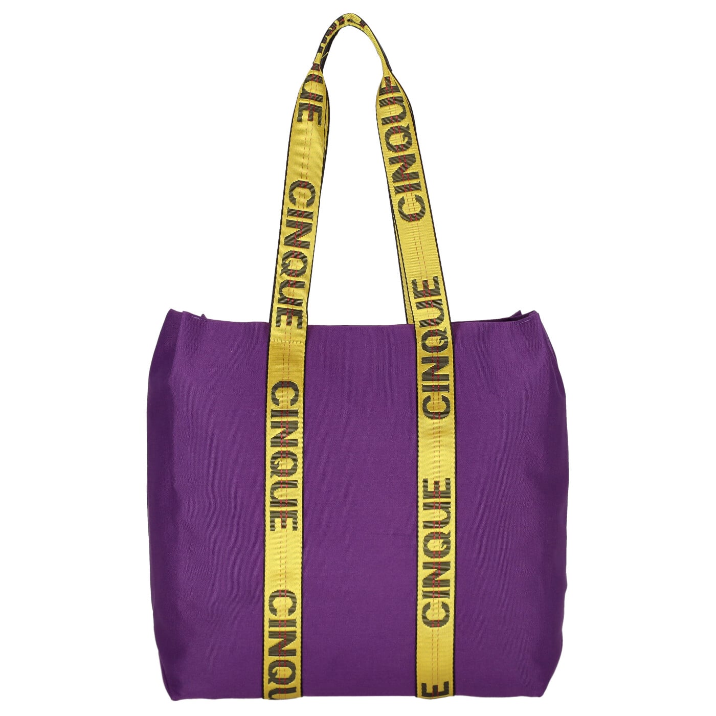 Cinque Shopper Corvi violett, Damen Handtasche lila aus Nylon