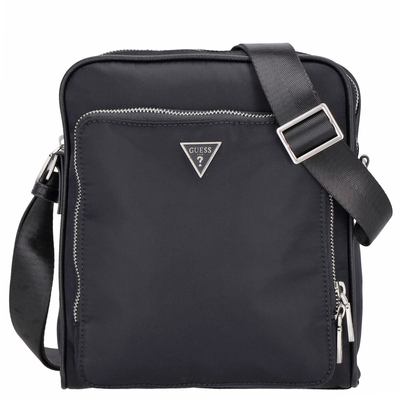 Guess Umhängetasche Milano Top Zip Xbody HMMINY black