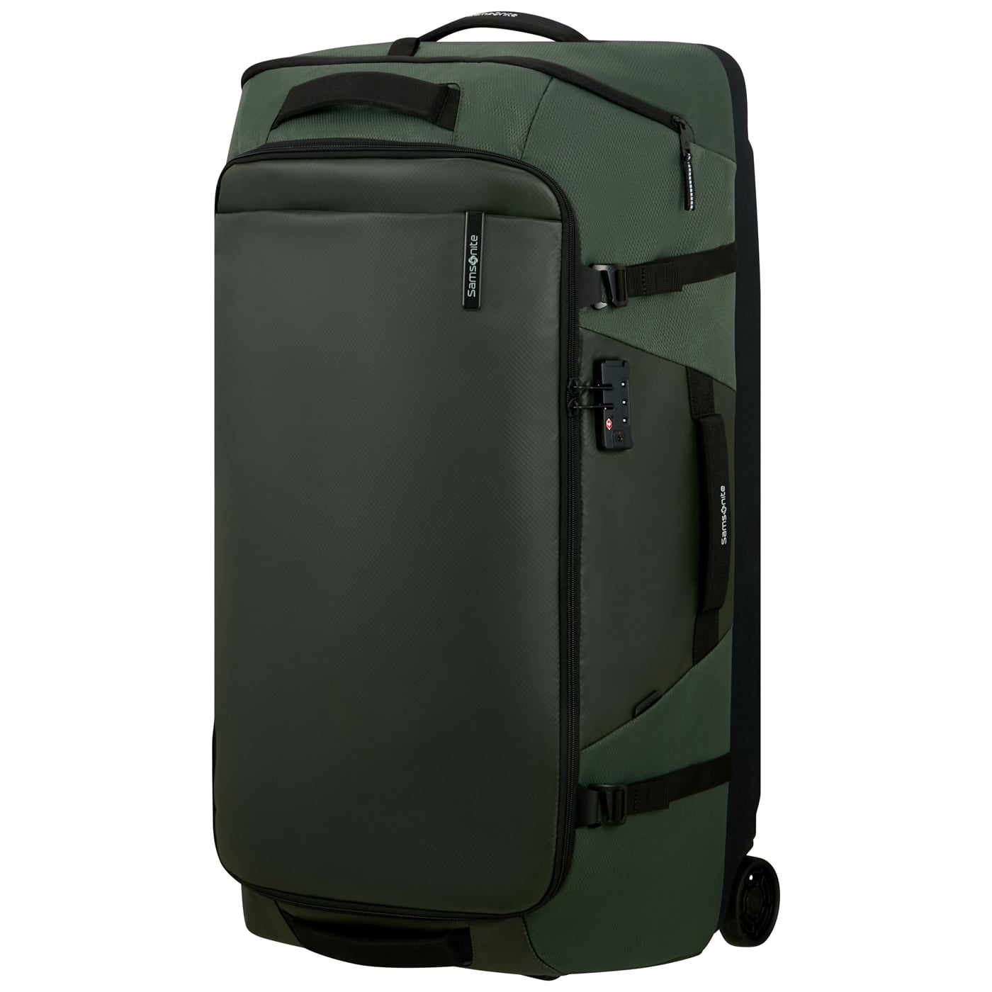 Samsonite Reisetasche mit Rollen Armox Duffle Wh. 136l moss