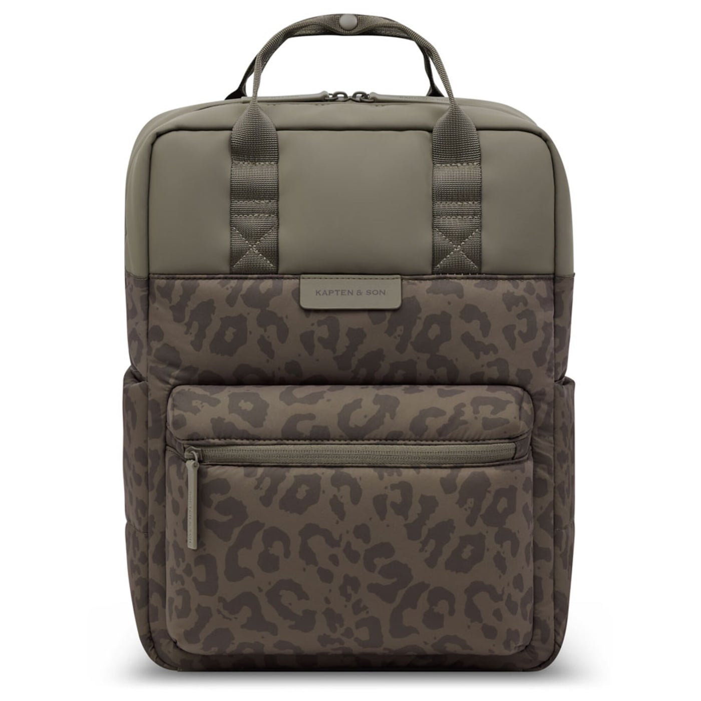 Kapten & Son Rucksack Bergen Cloud 15l leo dark brown, braun aus rPET