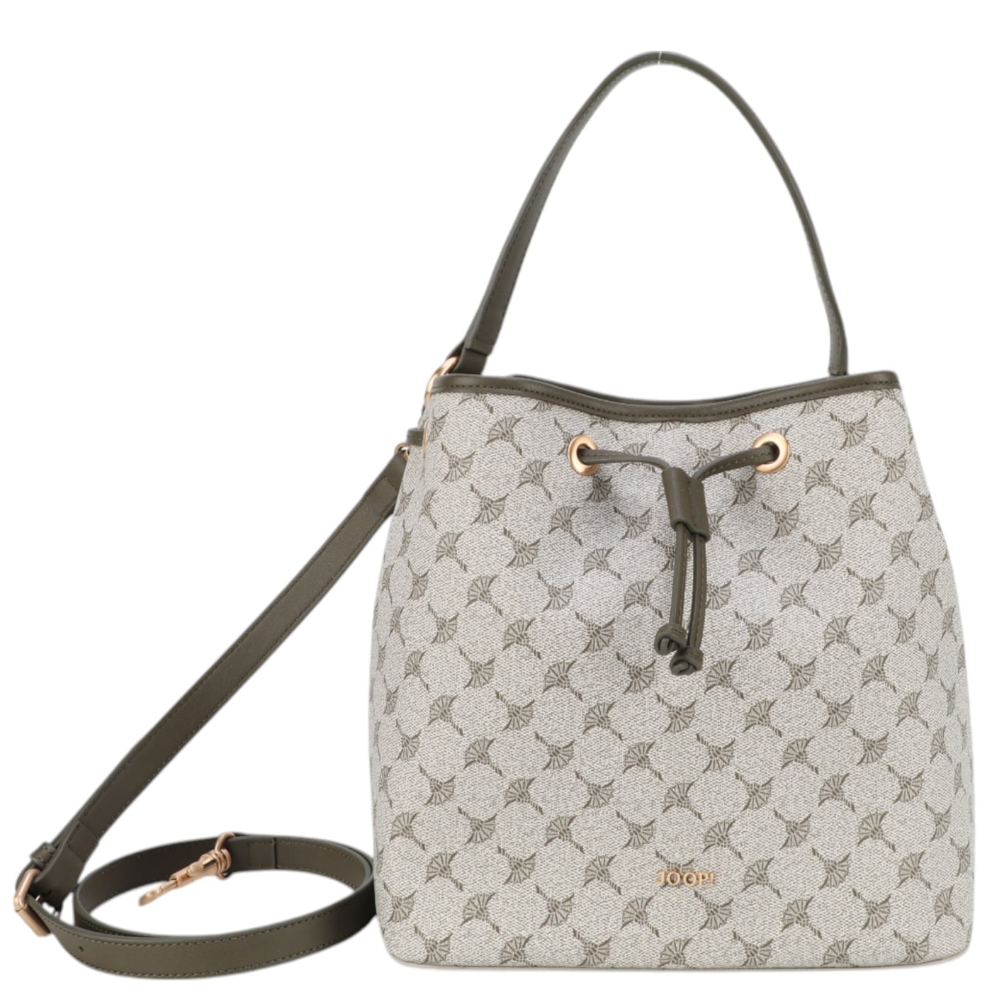 Joop Beuteltasche Mazzolino Franziska Matchsack MVO burnt olive, Damen Handtasche mehrfarbig aus Kunstleder