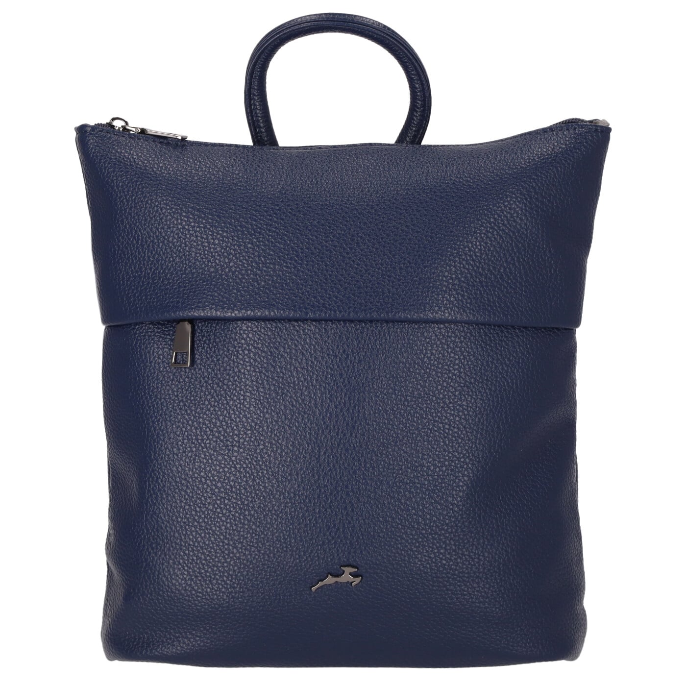 Let's Go Damenrucksack C0401-E dunkelblau, Damen Handtasche blau aus Kunstleder
