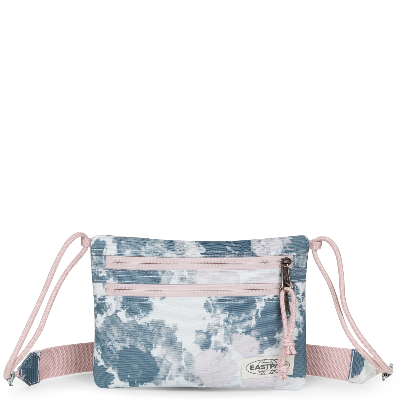 Eastpak Umhängetasche Crostin Bag washed pink, Damen Handtasche blau aus Polyester