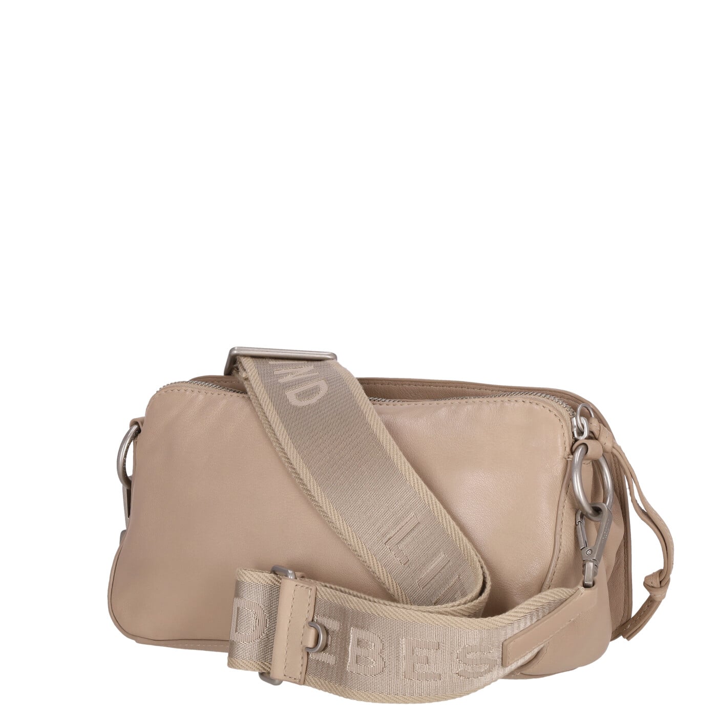 LIEBESKIND Berlin Damen-Umhängetasche „Mareike S I Crossbody Bag Damen aus Leder mit verstellbaren Schulterriemen I Damen-Schultertasche, großzügige Fächer mit Reißverschluss I Shoulder Bag schwarz LIEBESKIND Berlin Damen-Umhängetasche „Mareike S I Crossbody Bag Damen aus Leder mit verstellbaren Schulterriemen I Damen-Schultertasche, großzügige Fächer mit Reißverschluss I Shoulder Bag schwarz