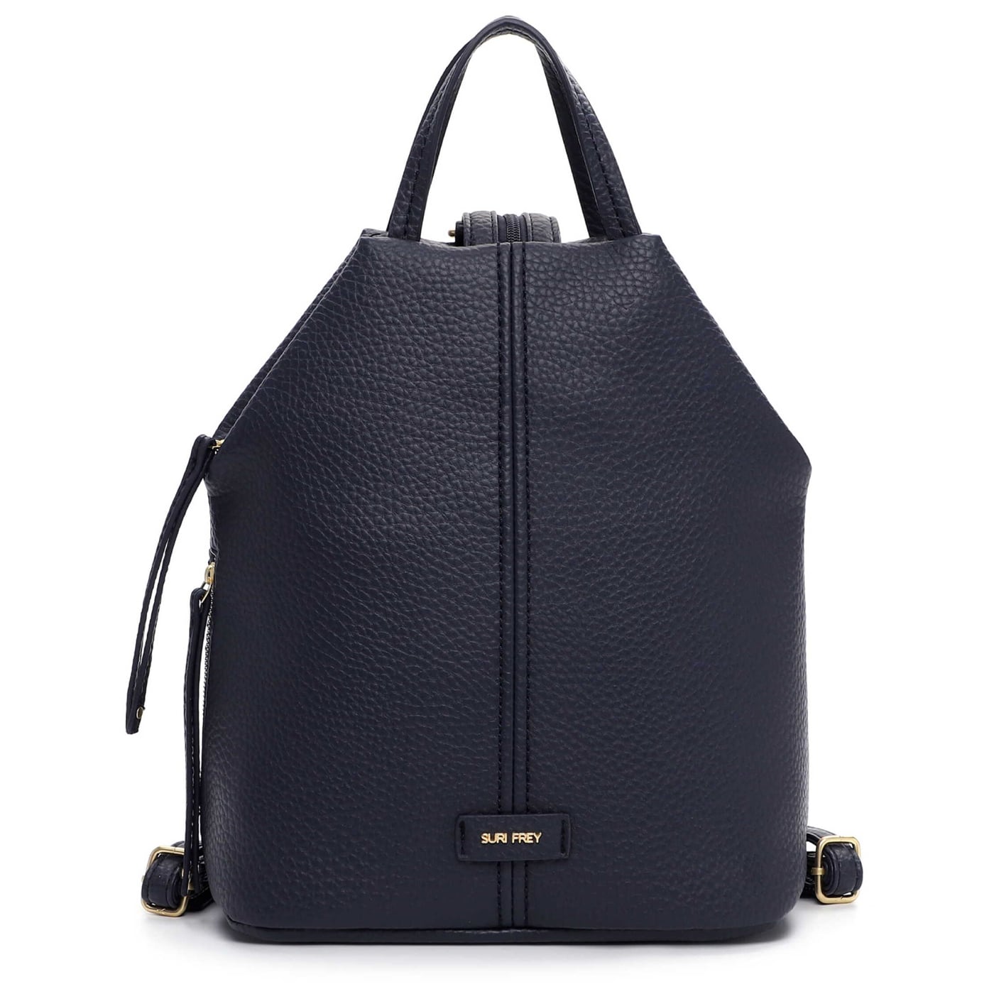 Suri Frey Damenrucksack Gray Cityrucksack M blue, Damen Handtasche blau aus Kunstleder