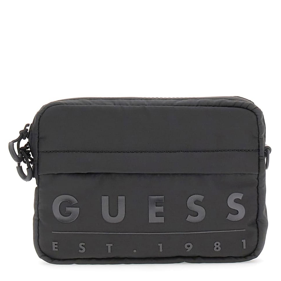 Guess Umhängetasche Sondrio Camera Bag With Front Zip black