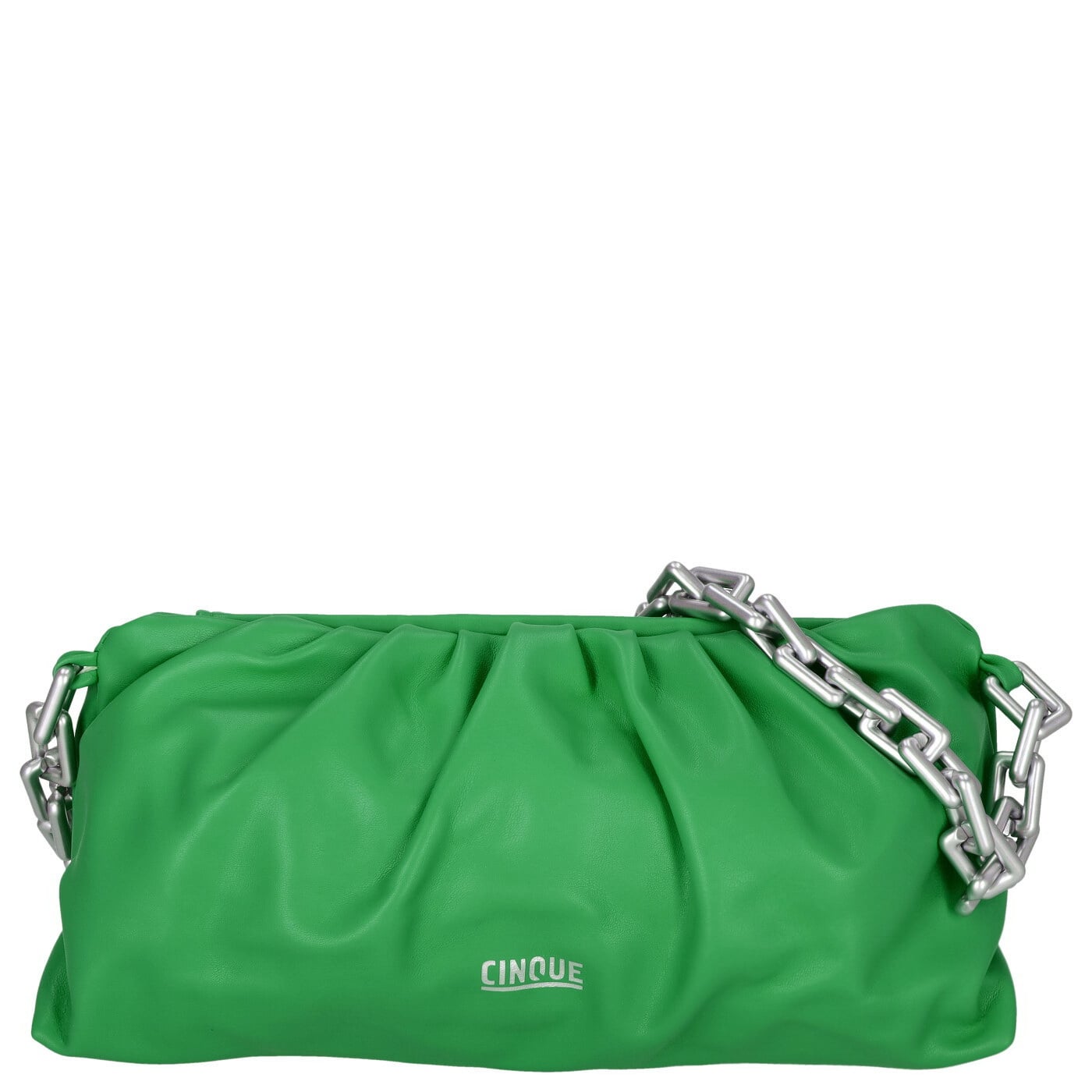 Cinque Beuteltasche Enissa mittelgrün, Damen Handtasche gruen aus Kunstleder