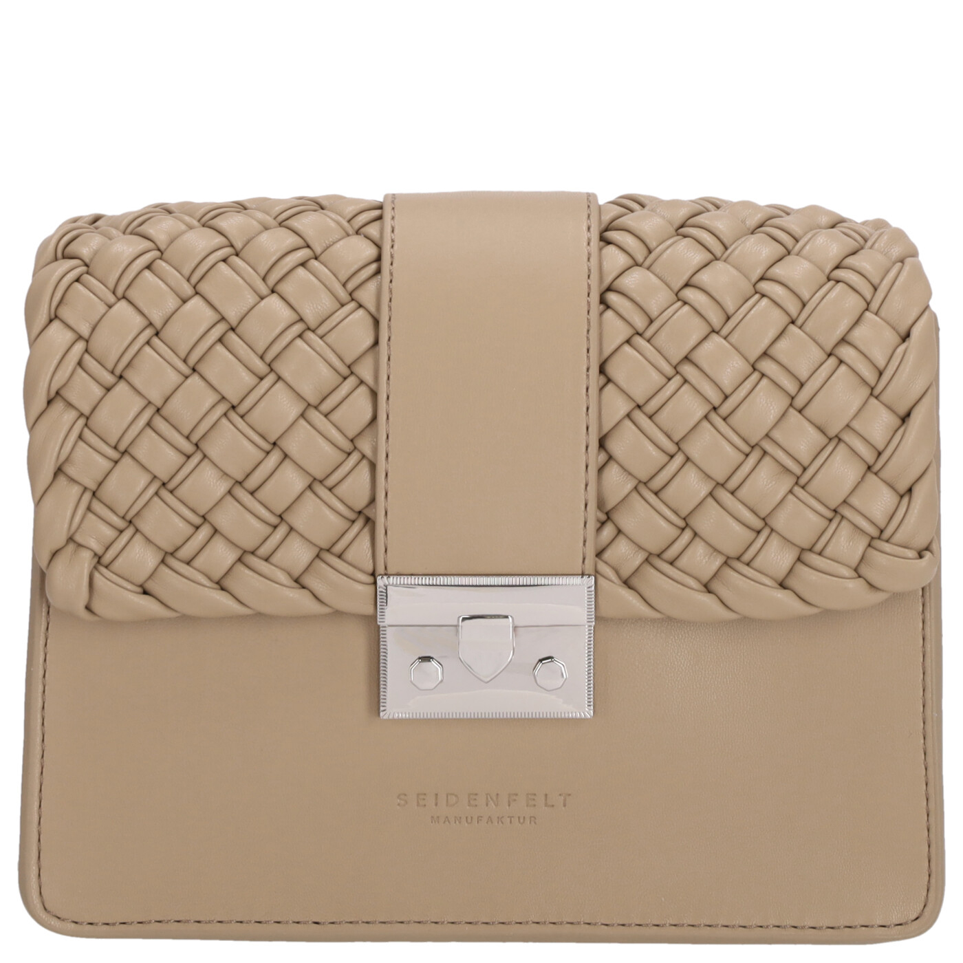Sac Bandoulière Seidenfelt Manufaktur Roros Moon - Couleur Summer Stone (gris), Polyuréthane, Réglable