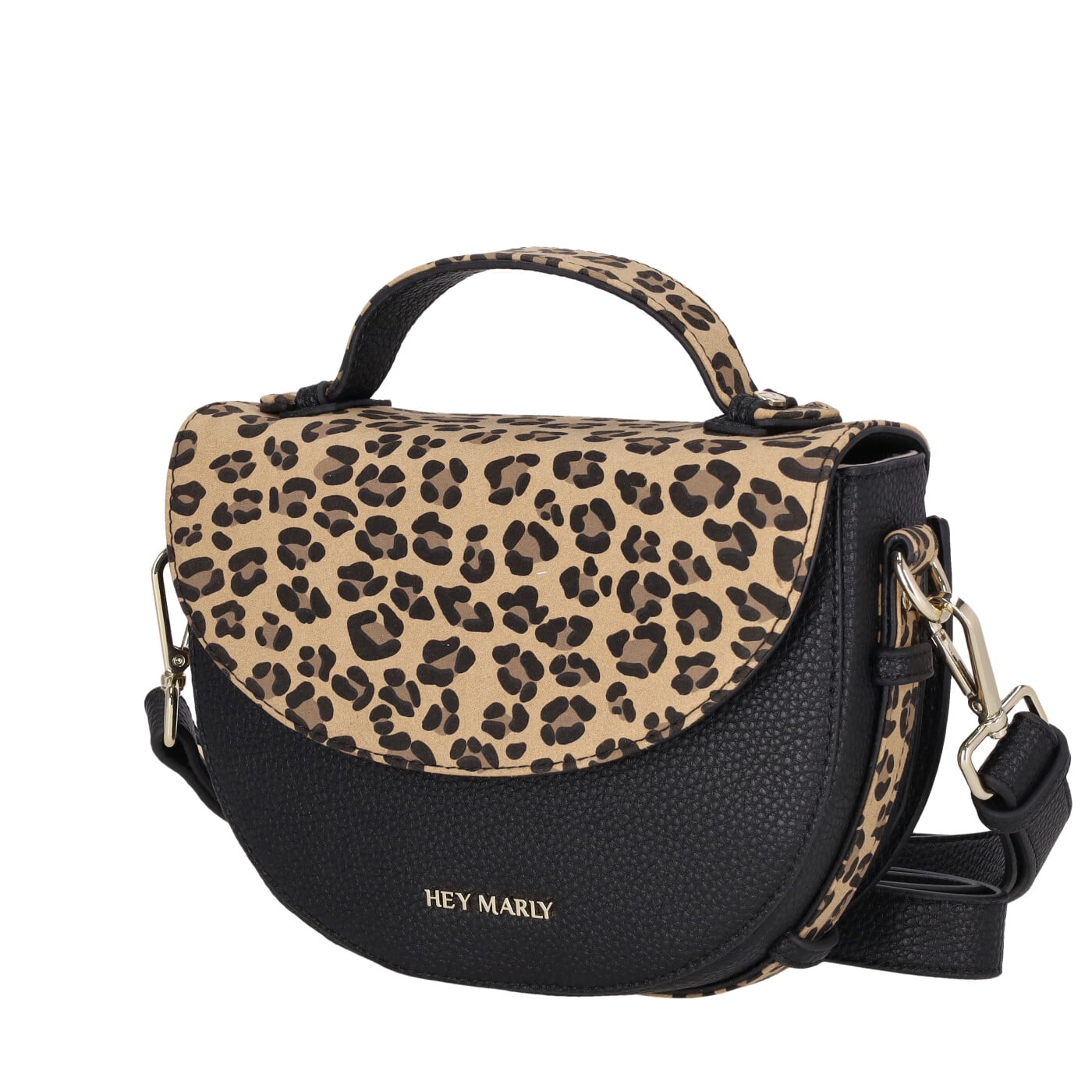 Hey Marly Soul Sister Umhängetasche Beige - Lederoptik Mit Magnetverschluss