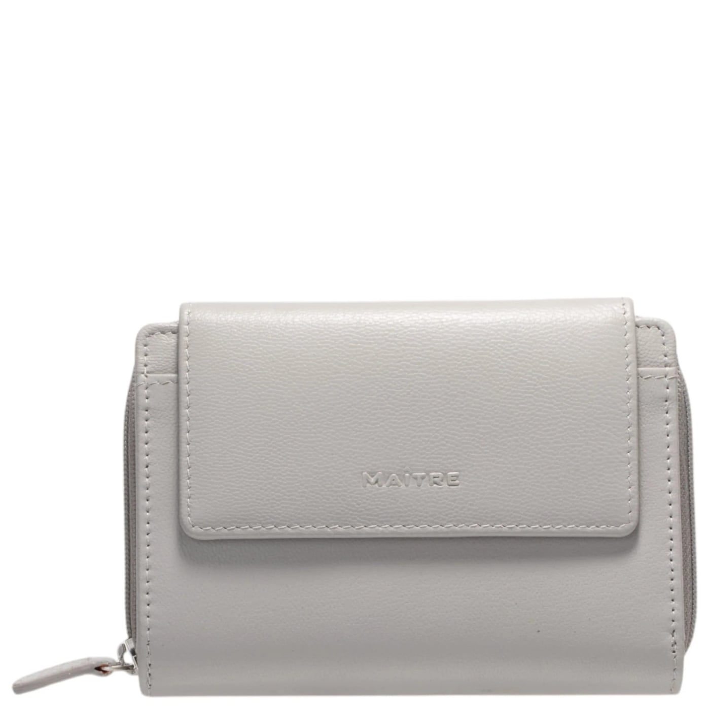 Maître Hochkantbörse Damen Bromley Diethilde Purse V15FZ lightgrey