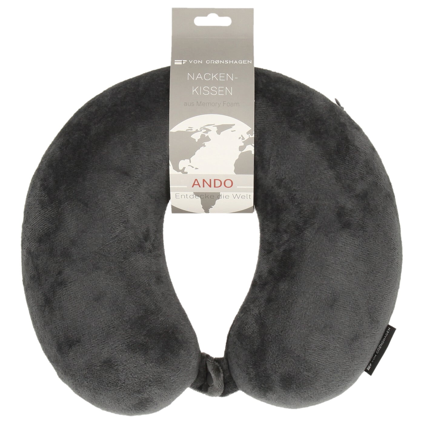 Von Cronshagen Nackenkissen Ando 1 grey 02/ANDO Nackenkissen