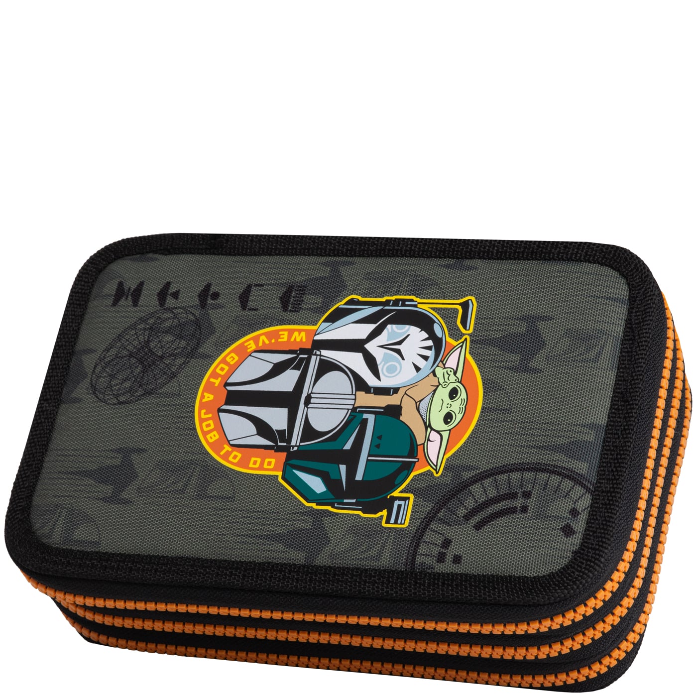 McNeill Federmäppchen CoolPack Etui gefüllt Jumper 3 Star Wars Mandalorian
