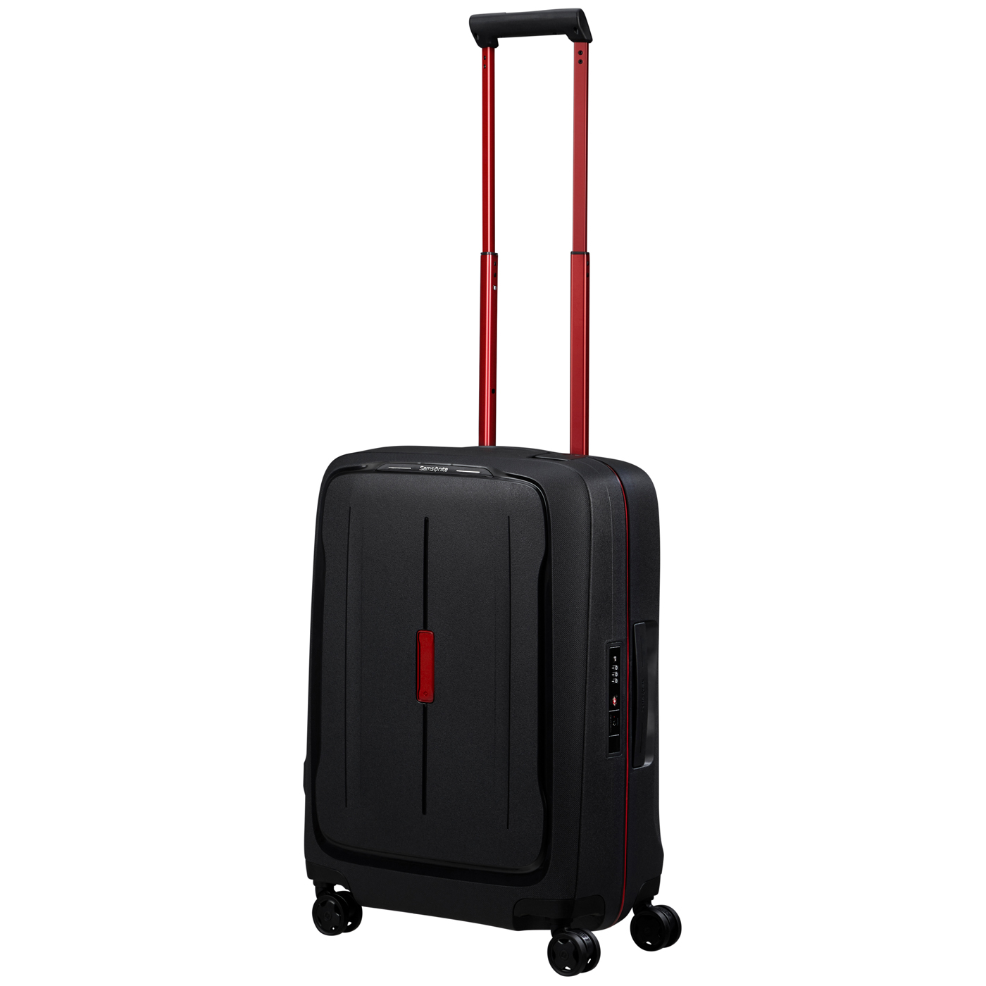 Samsonite Handgepäckkoffer Essens Spinner 55cm charcoal/red