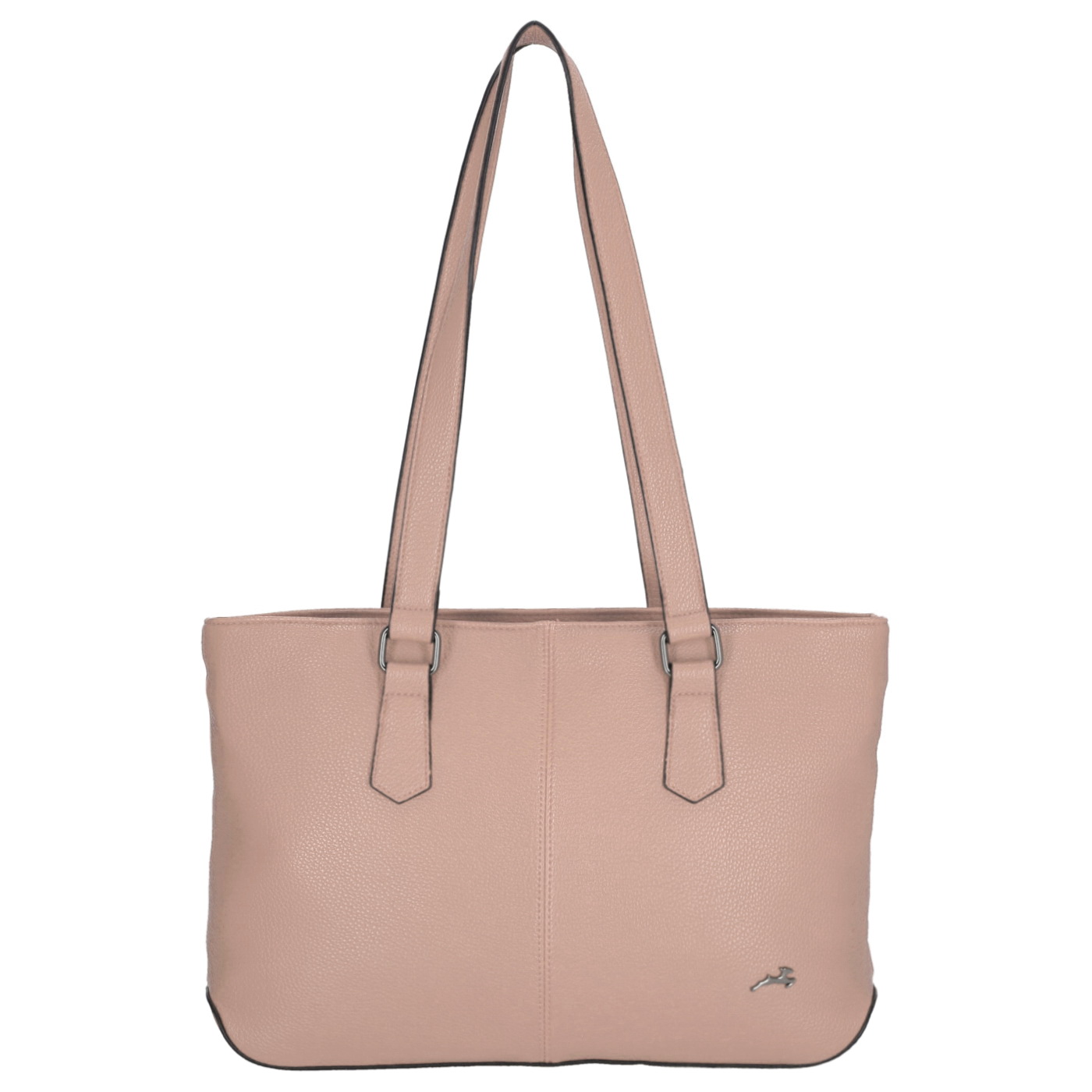 Let's Go Shopper C0715 altrosa, Damen Handtasche rosa aus Kunstleder