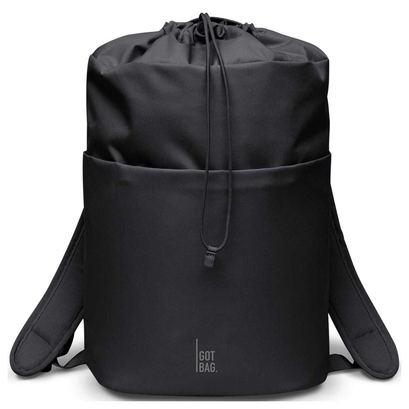 GOT BAG Rucksack Barrel Pack black, schwarz aus PET