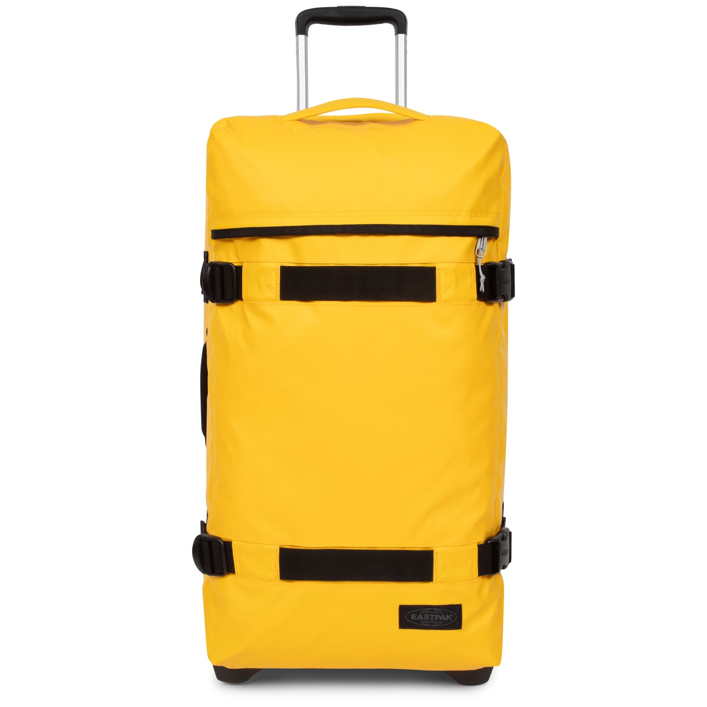 Eastpak Trolley Transit'R M 67cm tarp yolk, 3,12kg leichter Polyester Stoffkoffer, Koffer gelb