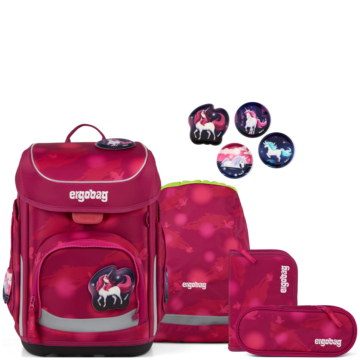 Ergobag Schulranzen Set 5tlg. Cubo (2026) MondzauBär