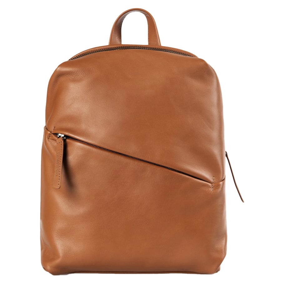 aunts & uncles Damenrucksack Jamie's Orchard Crabapple cognac, Damen Handtasche braun aus Leder