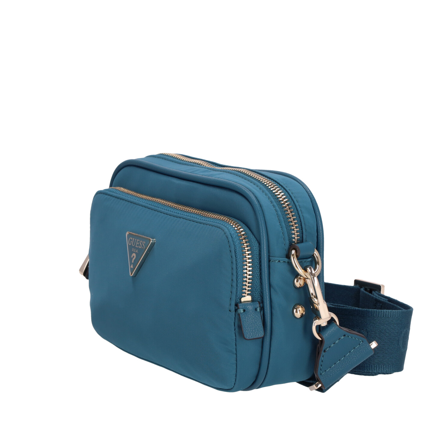 GUESS Umhängetasche Eco Gemma Mini Crossbody Bag Black