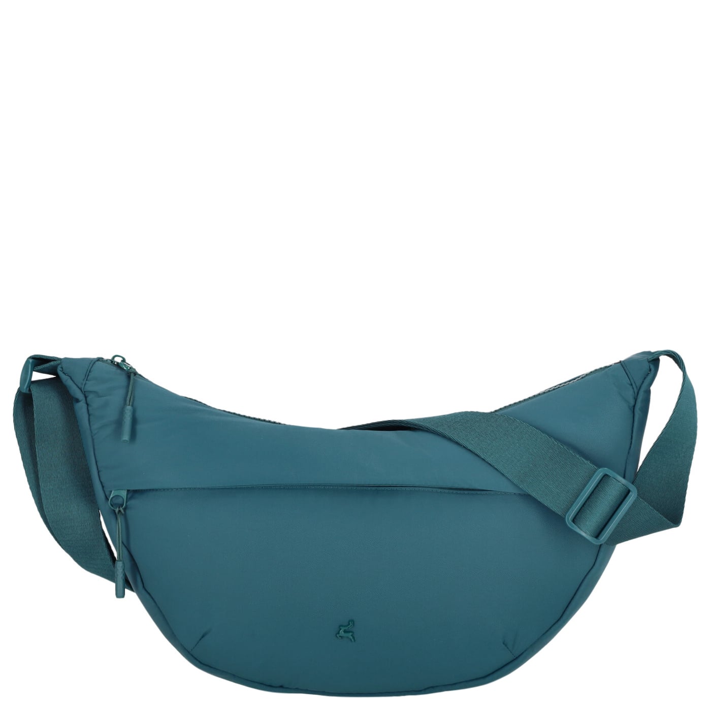 Prato Beuteltasche Puffer Bag Crossbody CN25-P petrol blue, Damen Handtasche blau aus Nylon