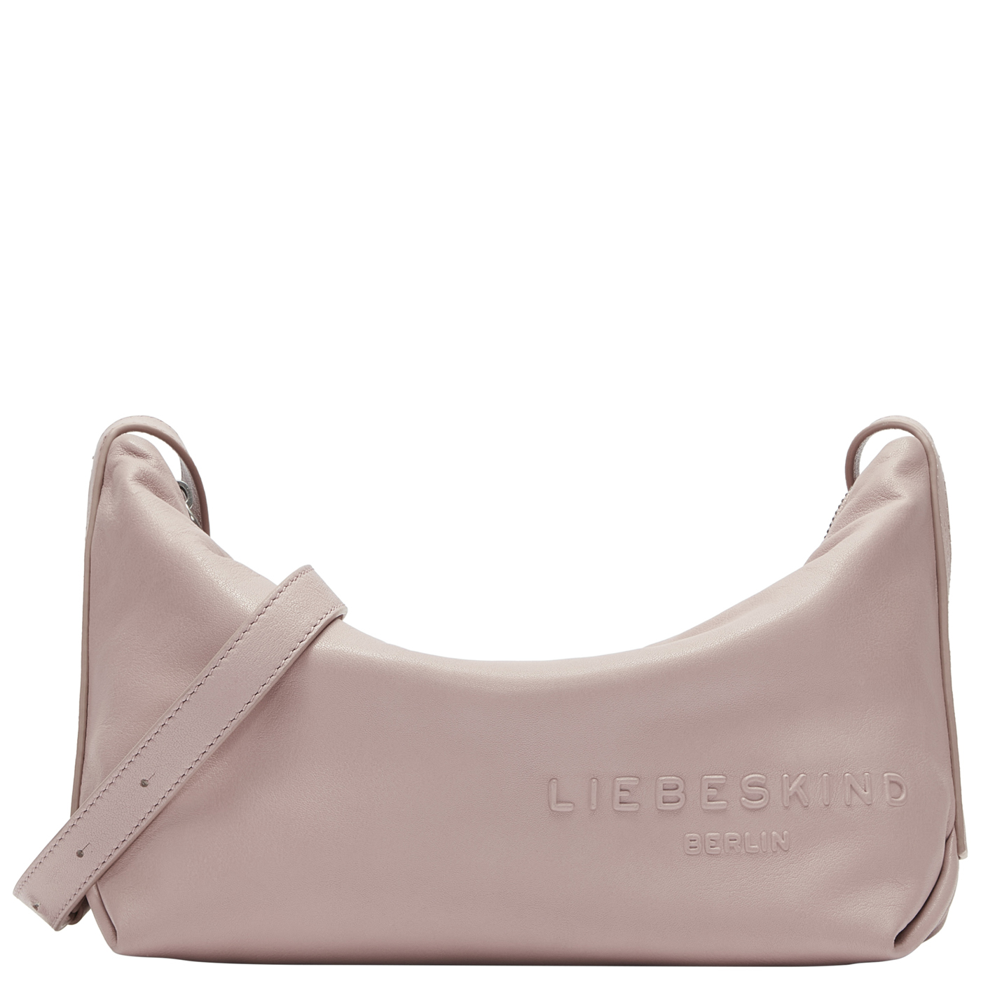 Liebeskind Berlin Umhängetasche Elvira Crossbody M Sheep blush, Damen Handtasche rosa aus Leder