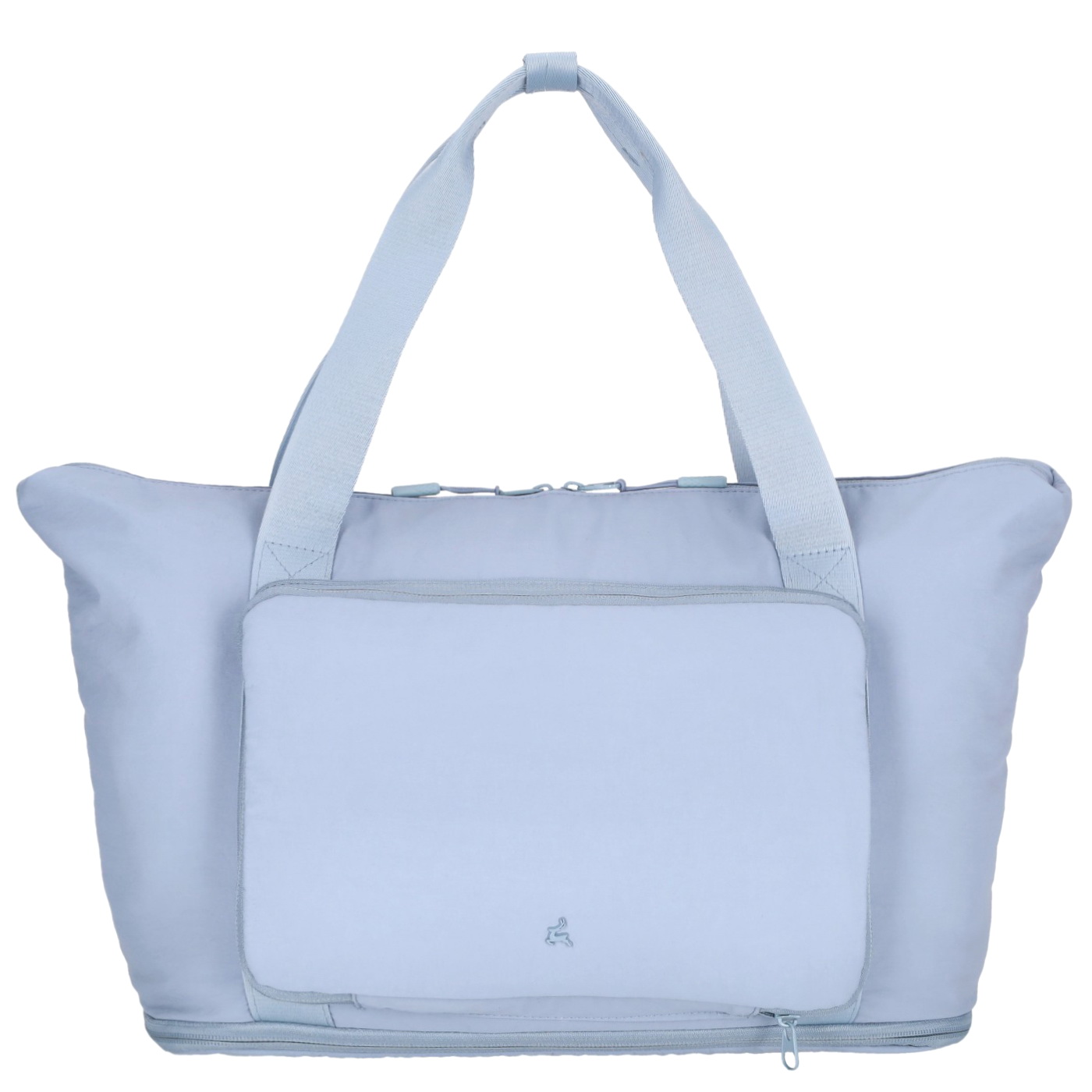 Prato Shopper Crinkled Nylon Foldable CN14 blue, Damen Handtasche blau aus Nylon