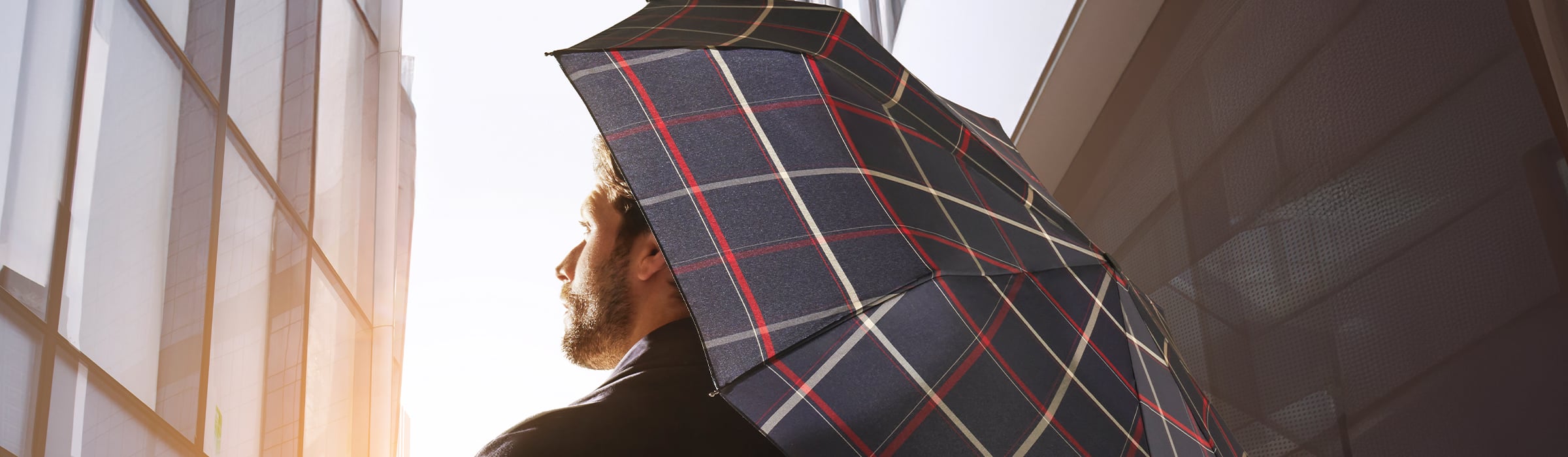 HW25 KK Regenschirme Herren