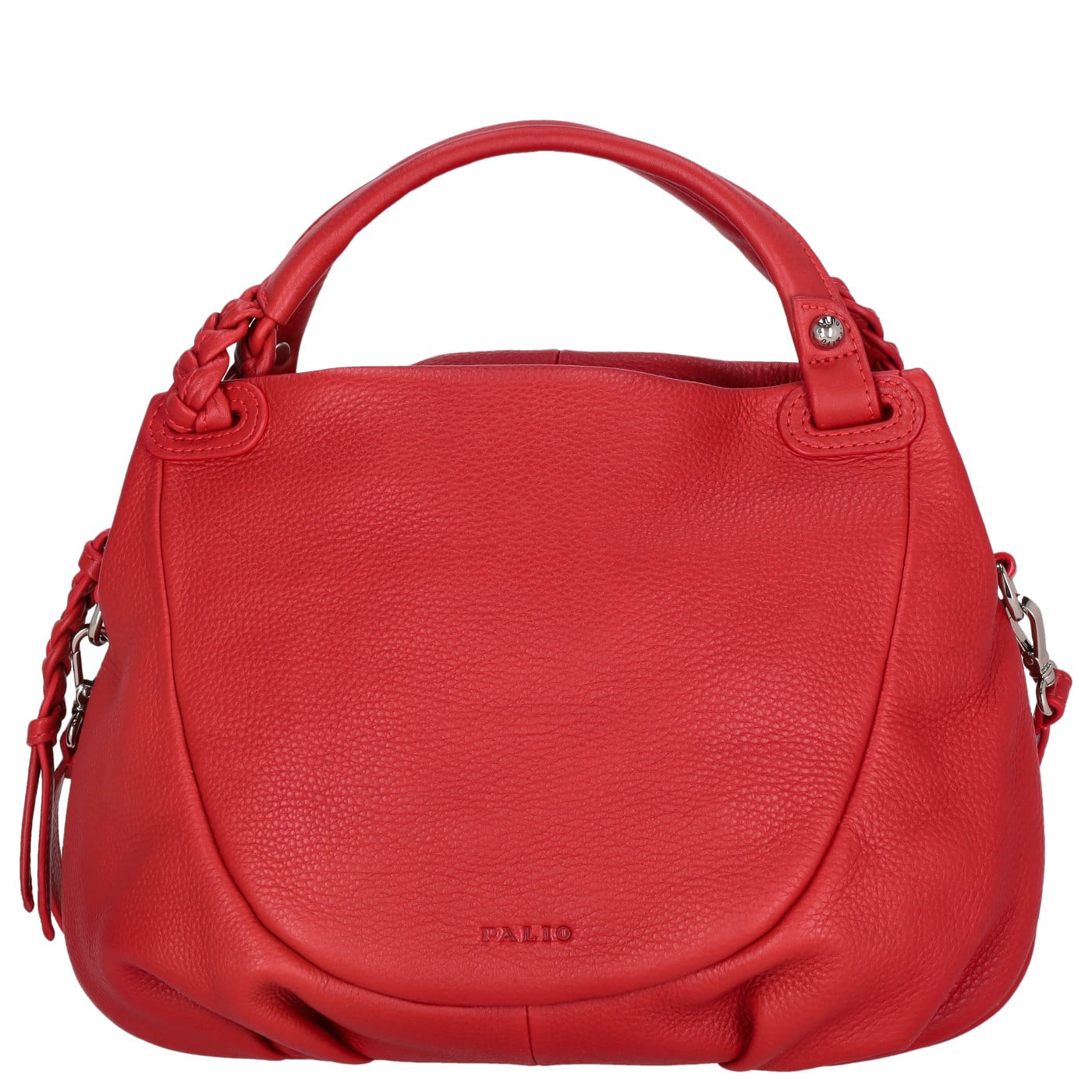 Palio Henkeltasche Pauline 12127 dark red, Damen Handtasche rot aus Leder