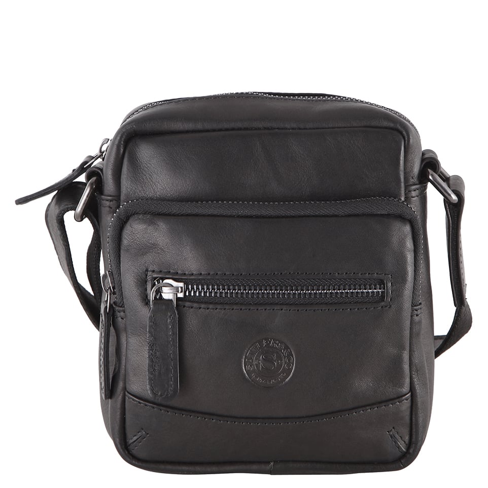 Sattlers & Co. Umhängetasche The Barn Mulin Crossbag black