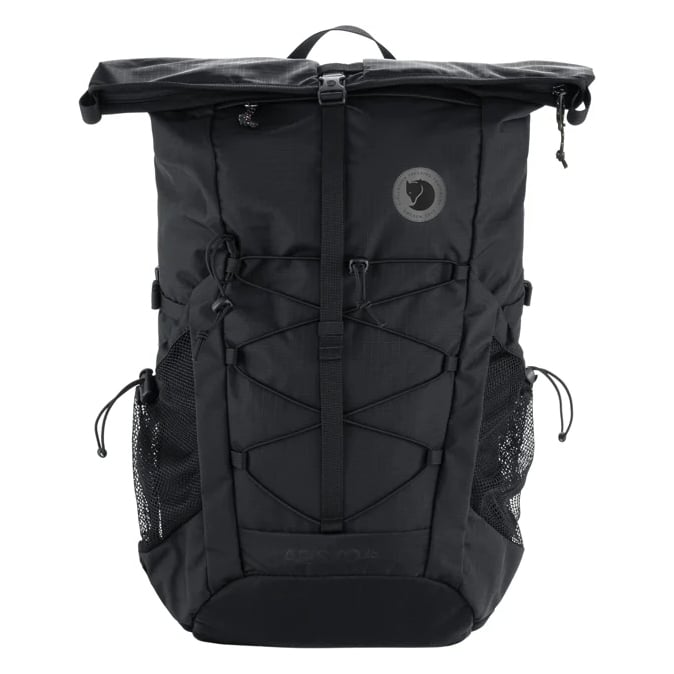 Fjällräven Rucksack Abisko Hike Foldsack 25l black, schwarz aus Synthetik,