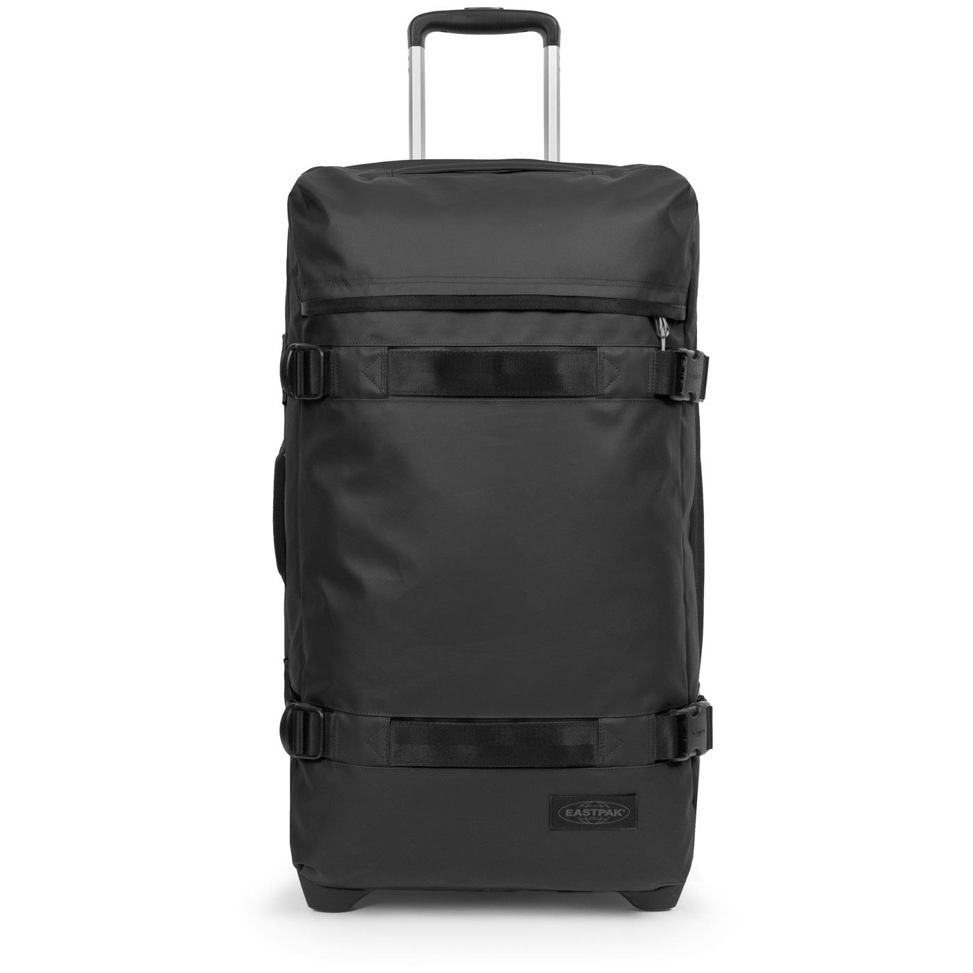 Eastpak Trolley Transit'r L 79cm tarp black 2, 3,68kg leichter Polyester Stoffkoffer, Koffer schwarz
