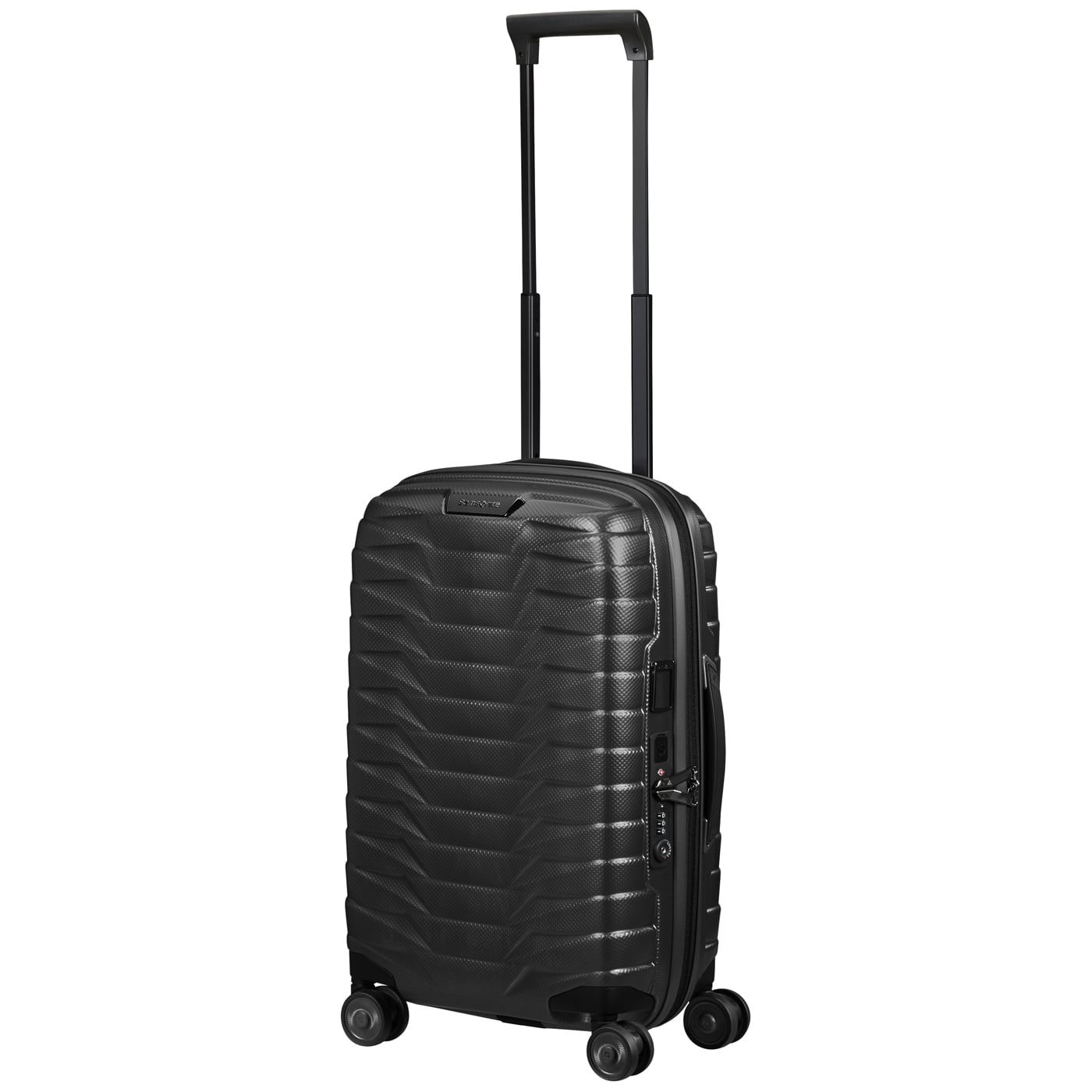 Samsonite Handgepäckkoffer Proxis Spinner S Slim Exp 55cm matt graphite