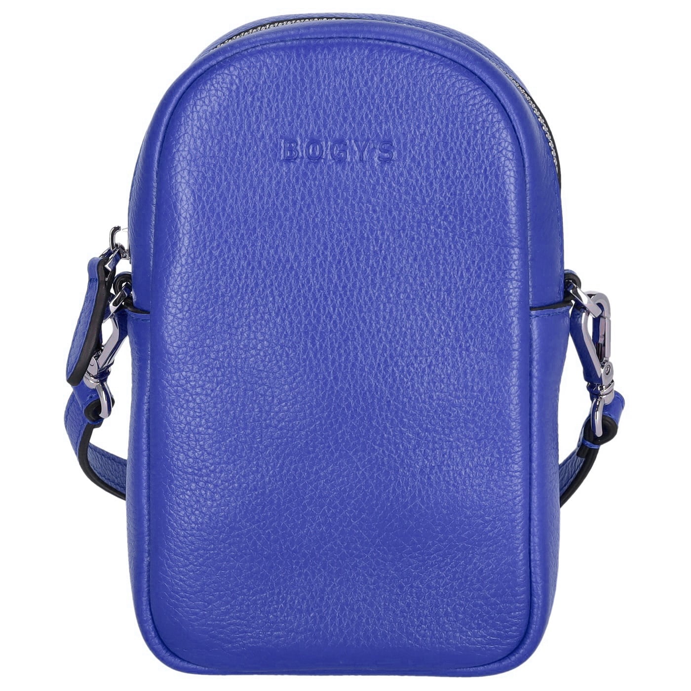 Bogy's Umhängetasche Princess 13001 indigo, Damen Handtasche blau aus Leder
