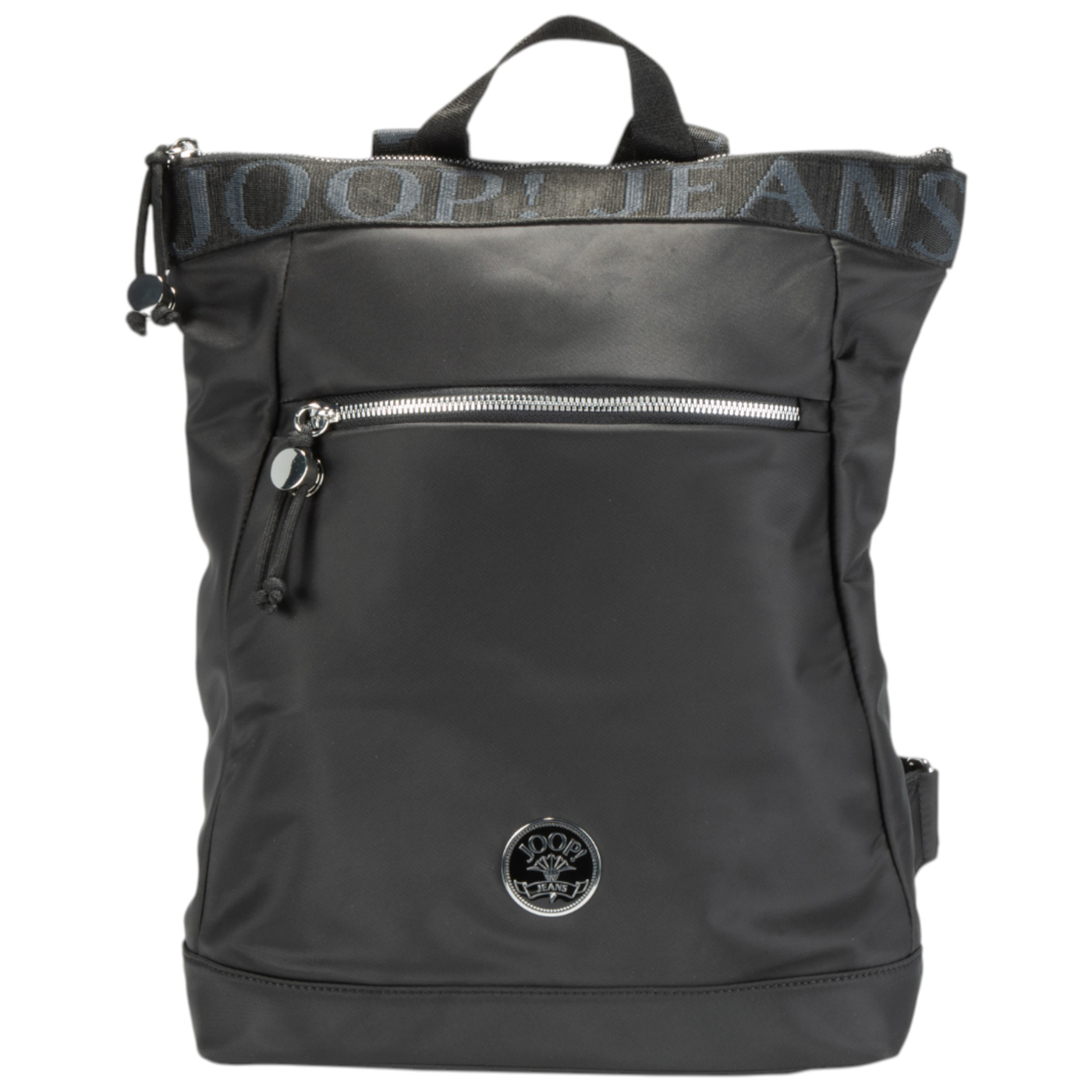Joop Jeans Damenrucksack Elva Lietissimo 1.0 Backpack LVZ black, Damen Handtasche schwarz aus Nylon