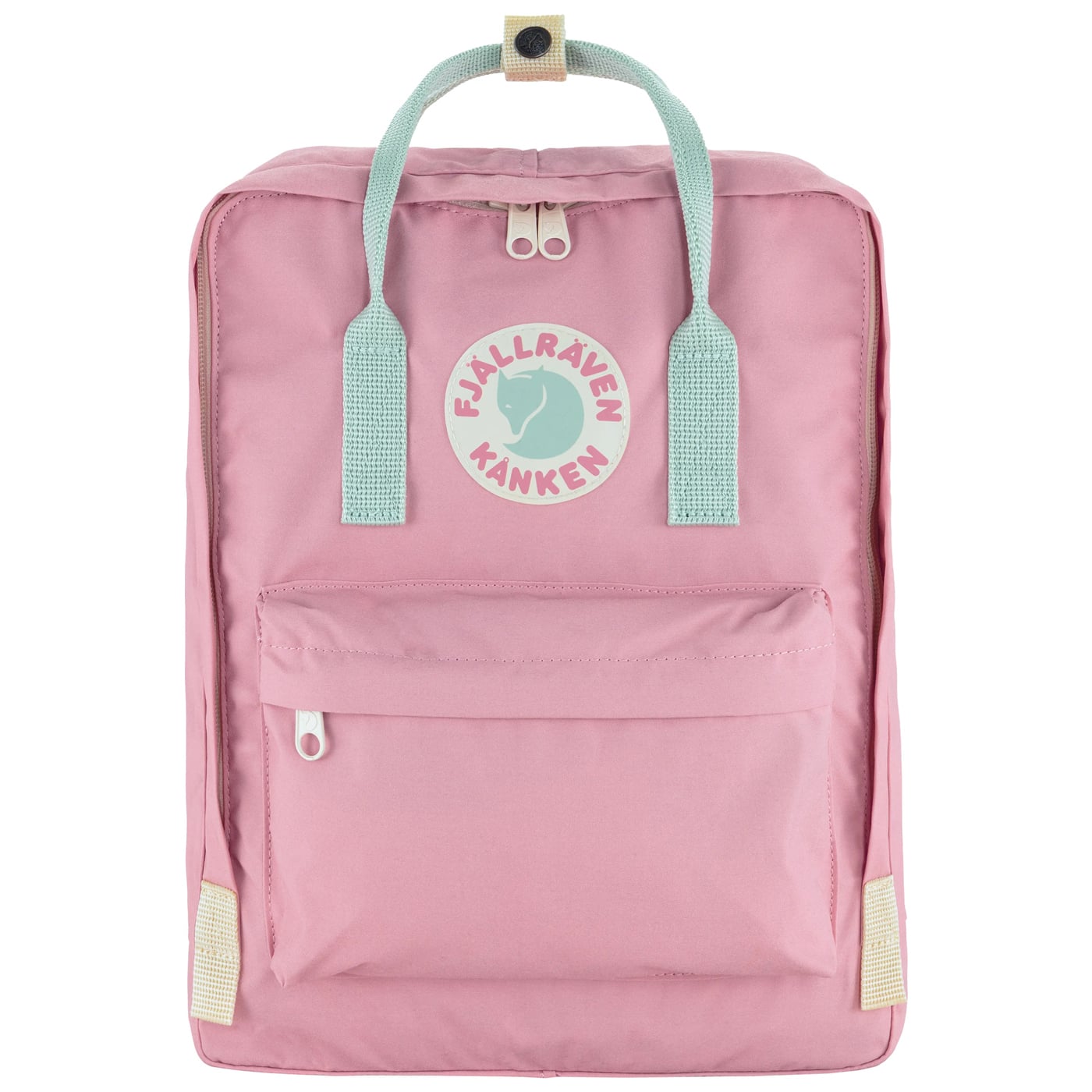 Fjällräven Rucksack Kanken Koncept 16l pink/mint/green, rosa aus Vinylon F