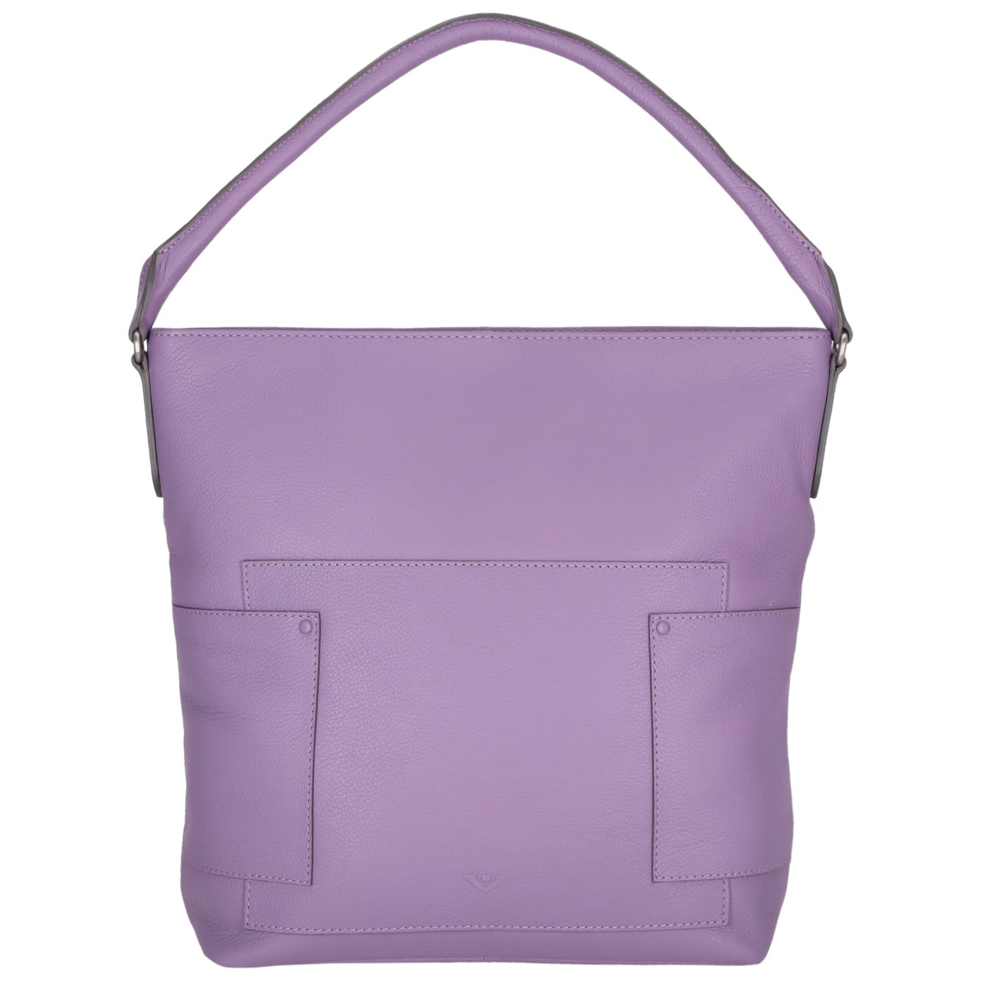 Voi Beuteltasche Pauline frosted violett, Damen Handtasche lila aus Leder